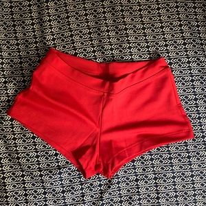 Dance/volleyball athletic booty shorts, never worn